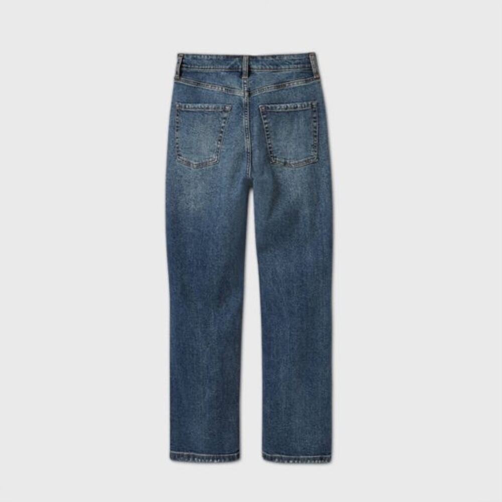 Wild Fable High-Rise Distressed Straight Jeans NWT - Picture 2 of 2